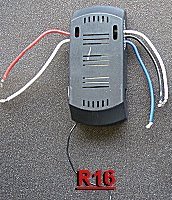 ceiling fans remote contols - receivers  R16