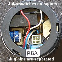 ceiling fans remote contols - receivers  R8A