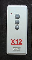 ceiling fans remote contols - transmitter  X12